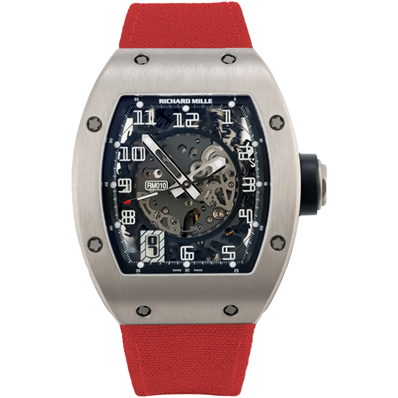 Richard Mille RM 10 Red Velcro Strap