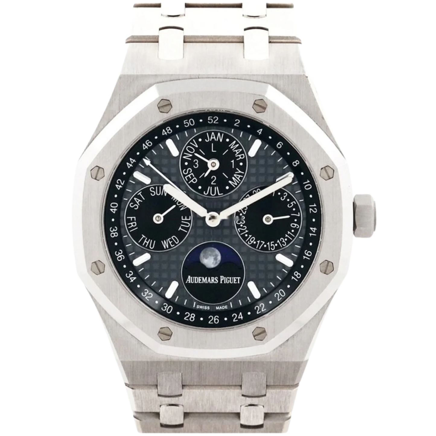 Audemars Piguet Ref. 26607BC.OO.1220BC.02 41MM White Gold Royal Oak Perpetual Calendar Japan Edition