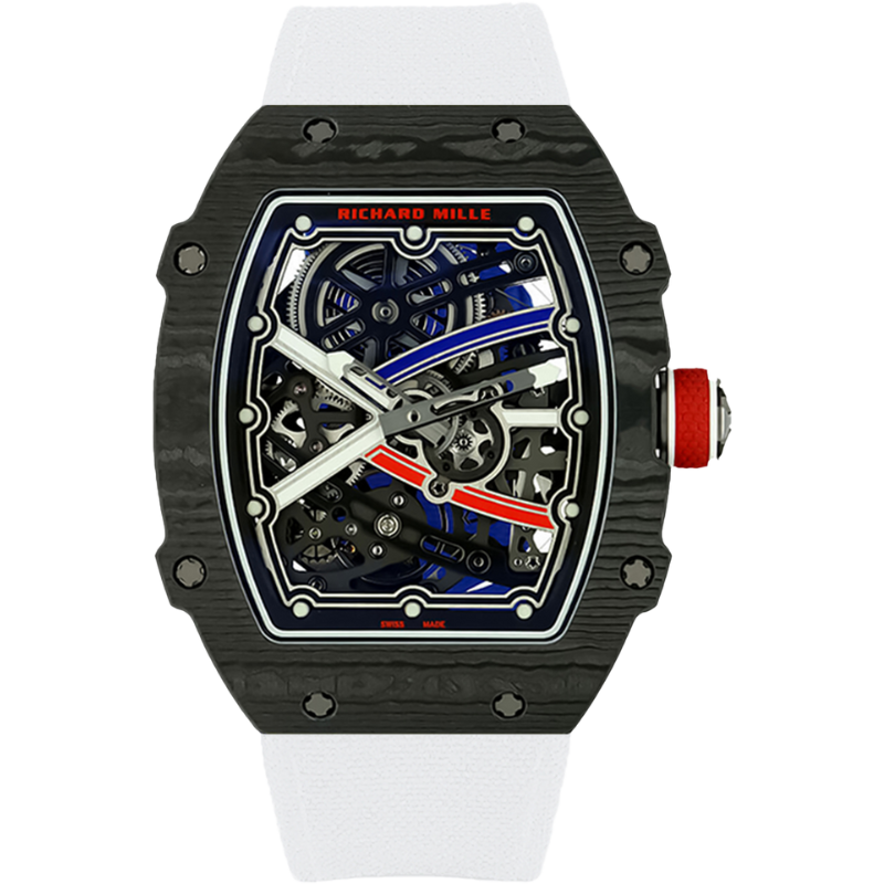 Richard Mille RM 67 White Velcro Strap