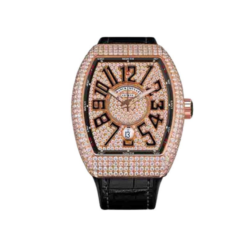 Full Pave Rose Gold V45 SC DT NR 5N