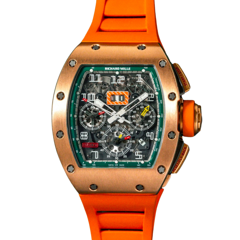 RM 011 Rose Gold Titanium India Edition TPT Timepiece Trading