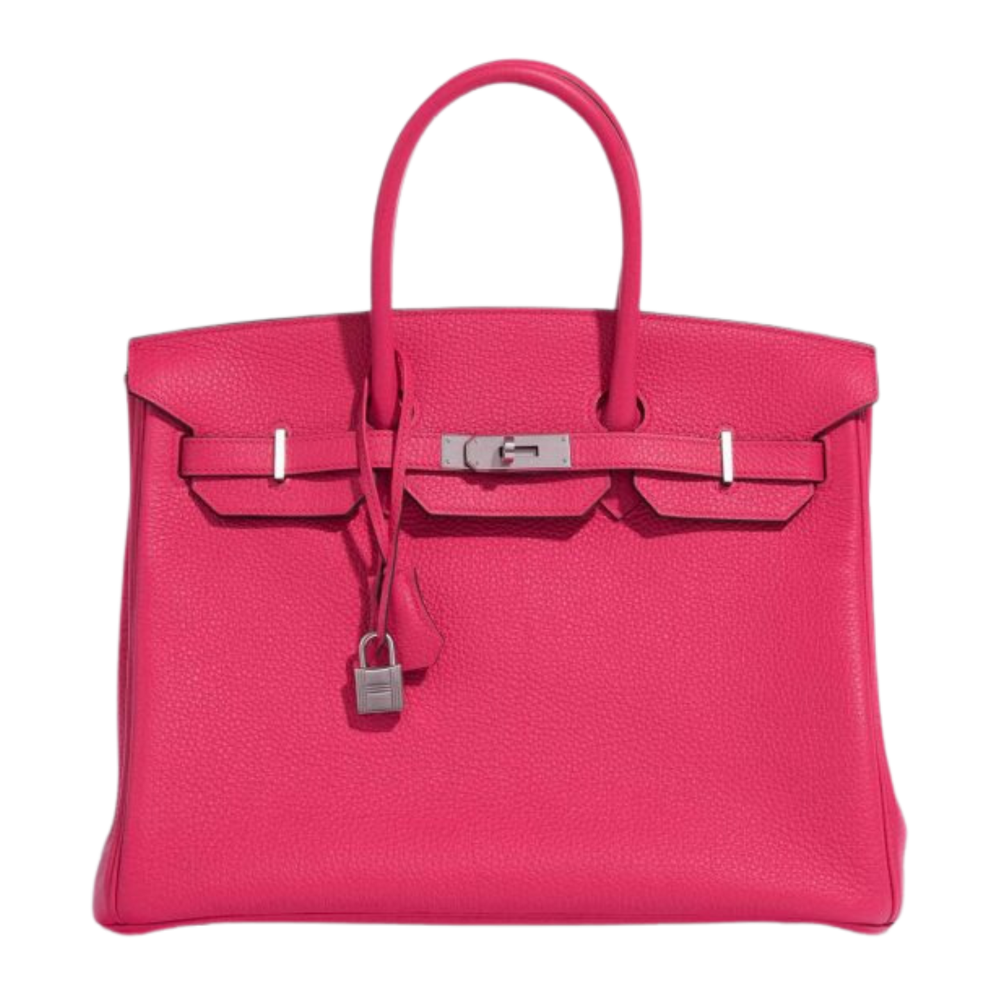 Hermes Birkin 35 Rose Extreme Clemence Leather