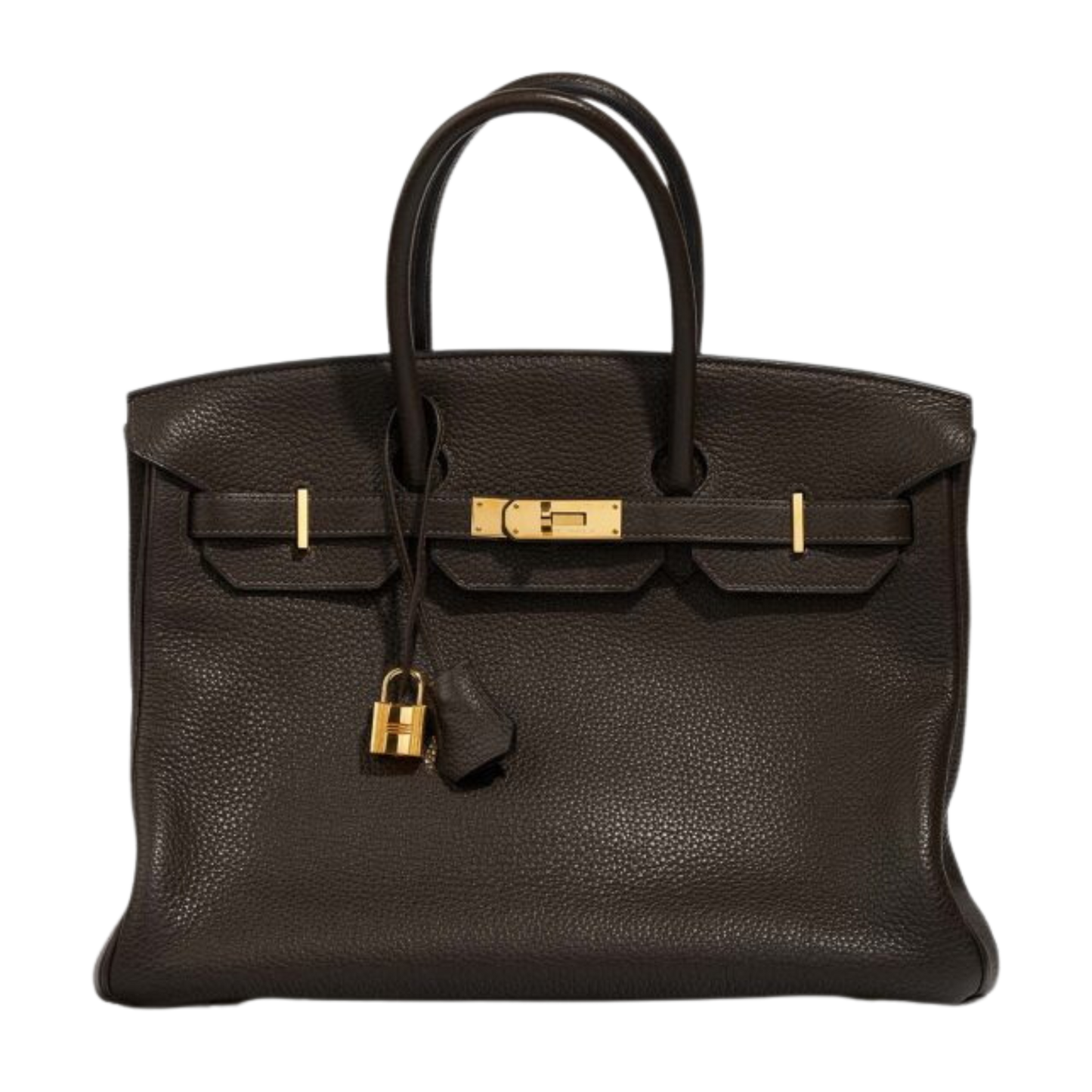 Hermes Birkin 35 Ebene Clemence Leather