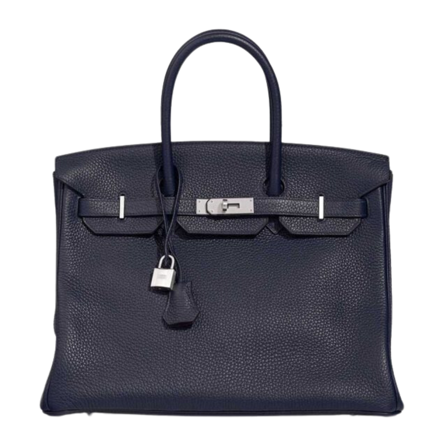Hermes Birkin 35 Bleu Nuit Clemence Leather