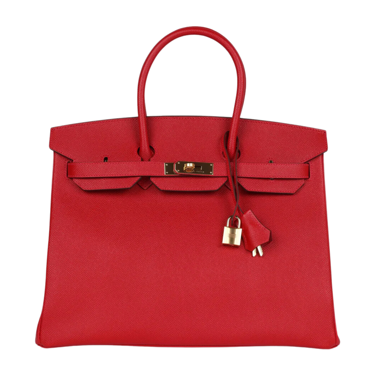 Hermes Birkin 35 Rouge Casaque Epsom Leather
