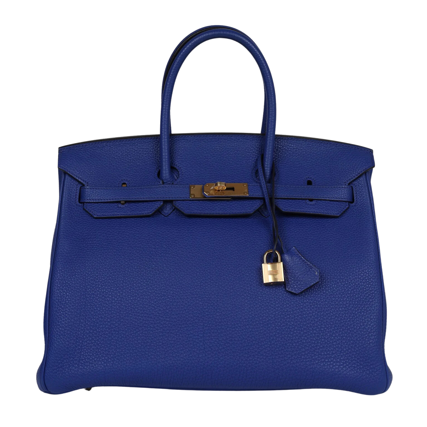 Hermes Birkin 35 Bleu Electrique Togo Leather