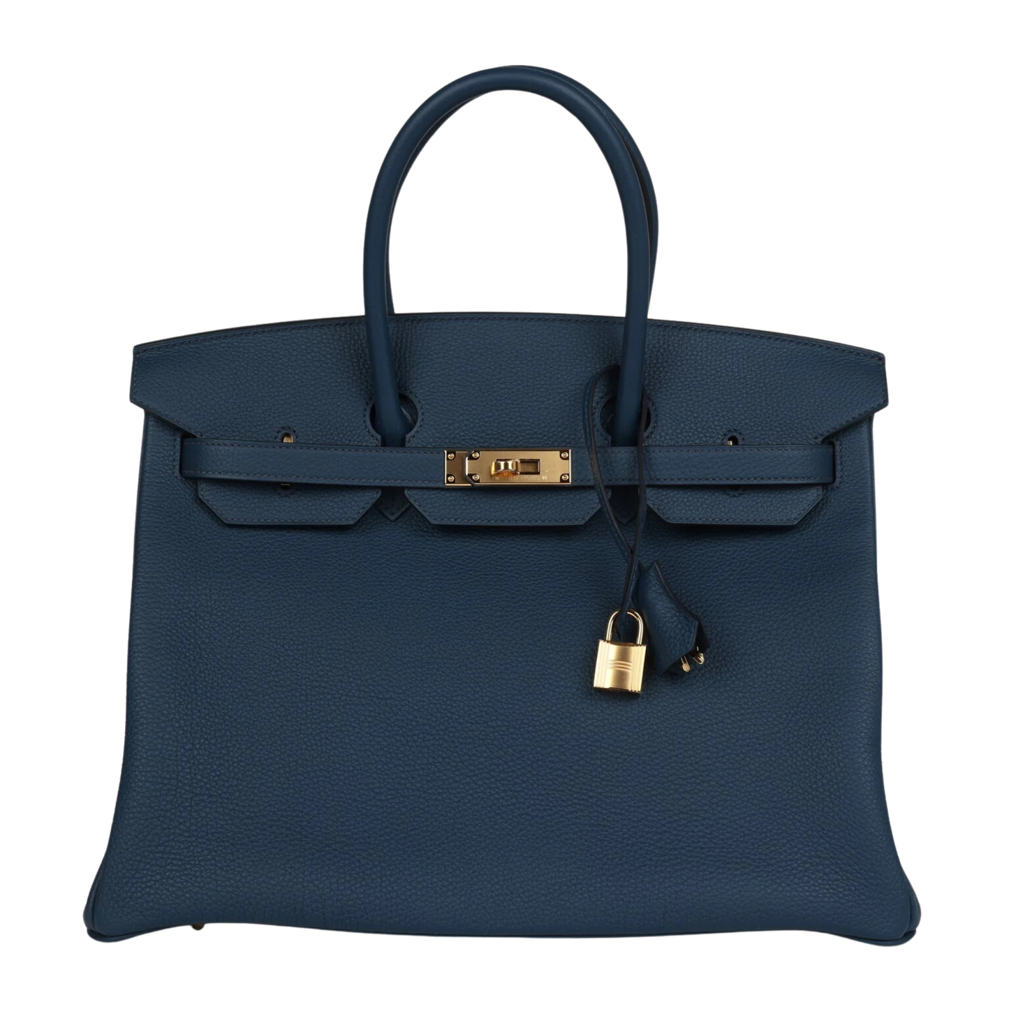 Hermes Birkin 35 Bleu De Prusse Togo Leather