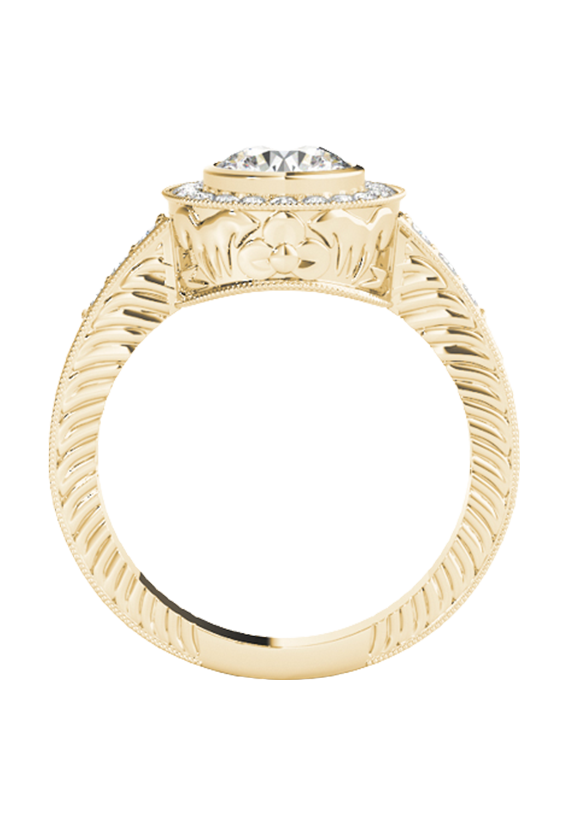 ENGAGEMENT RINGS HALO ROUND