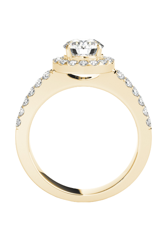 ENGAGEMENT RINGS HALO ROUND