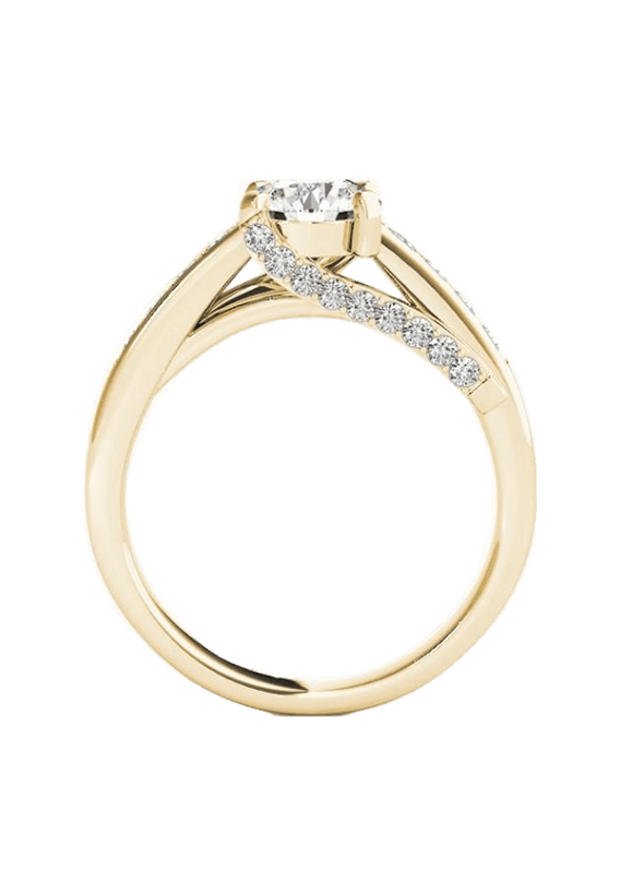 ENGAGEMENT RINGS SINGLE ROW PRONG SET