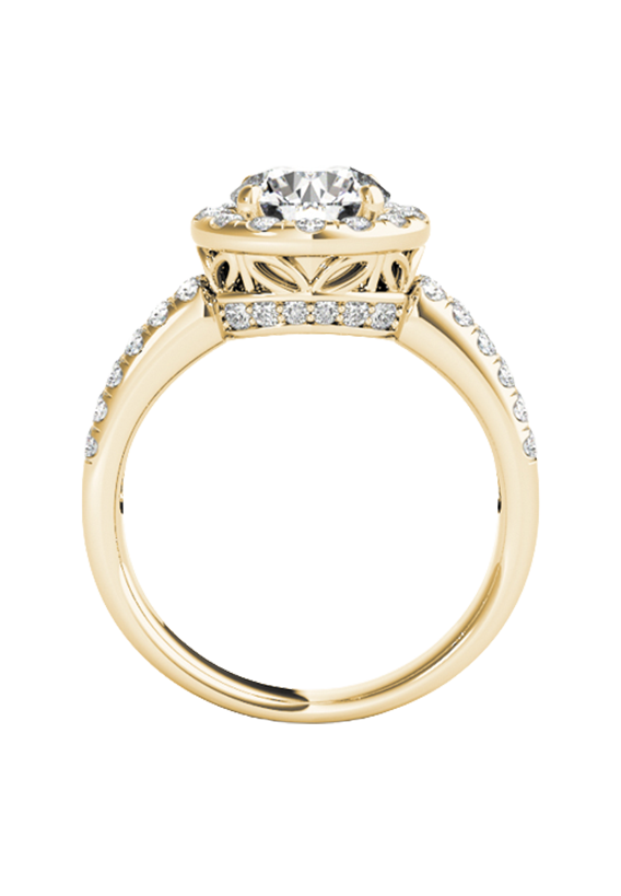ENGAGEMENT RINGS HALO ROUND