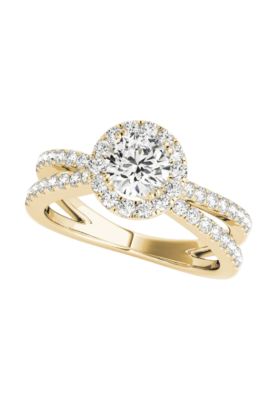 ENGAGEMENT RINGS HALO ROUND