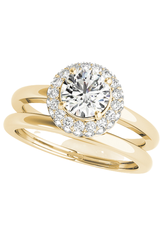 ENGAGEMENT RINGS HALO ROUND