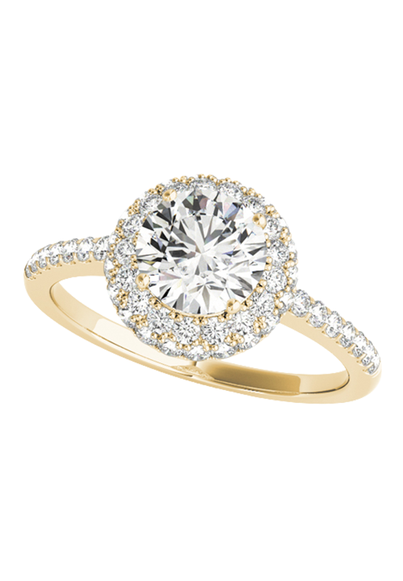 ENGAGEMENT RINGS HALO ROUND