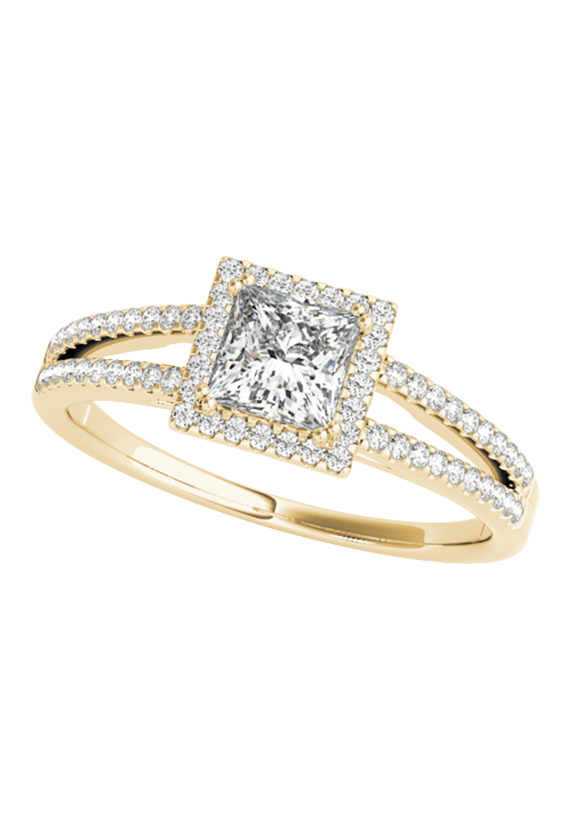 ENGAGEMENT RINGS HALO SQUARE & CUSHION