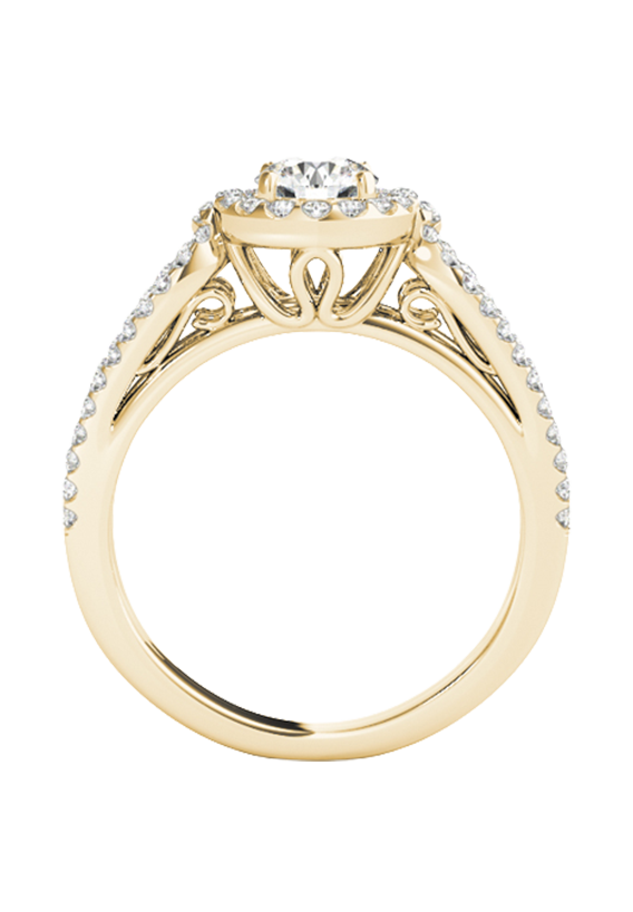 ENGAGEMENT RINGS HALO ROUND