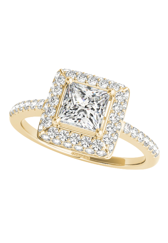 ENGAGEMENT RINGS HALO SQUARE & CUSHION