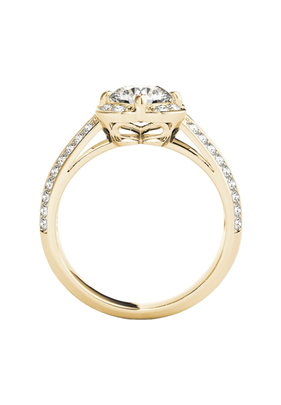 ENGAGEMENT RINGS HALO ROUND