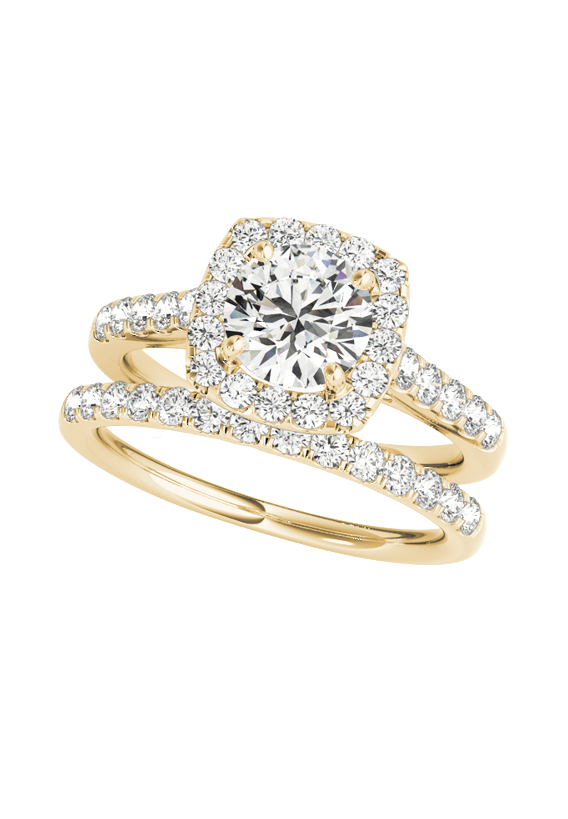 ENGAGEMENT RINGS HALO ROUND