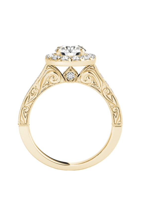 ENGAGEMENT RINGS HALO ROUND