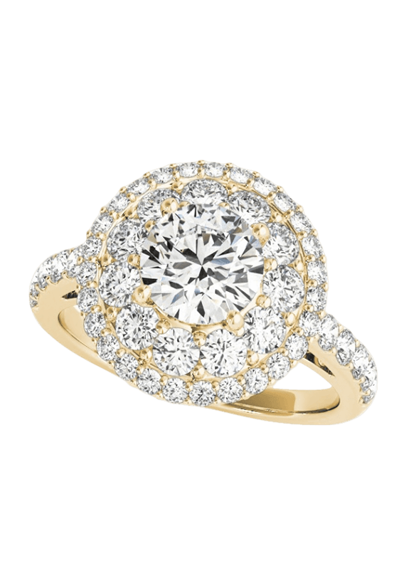 ENGAGEMENT RINGS HALO ROUND