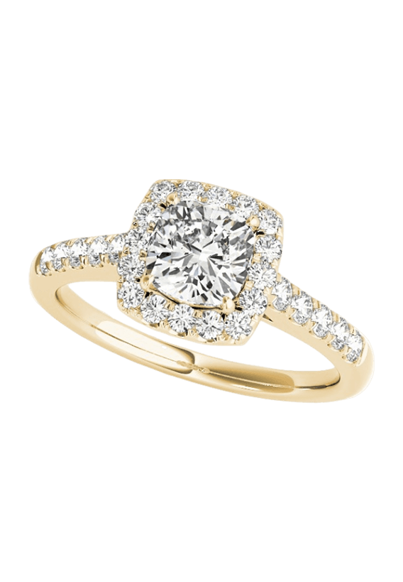 ENGAGEMENT RINGS HALO SQUARE & CUSHION