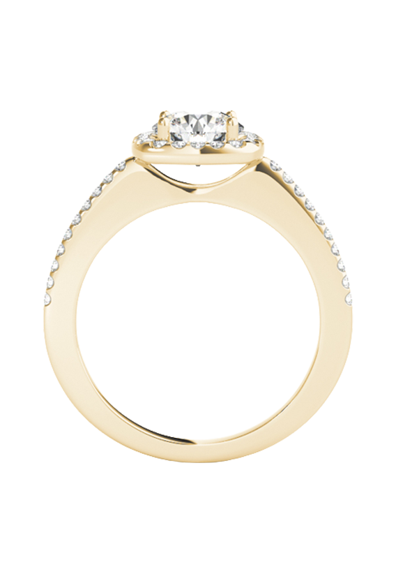 ENGAGEMENT RINGS HALO ROUND