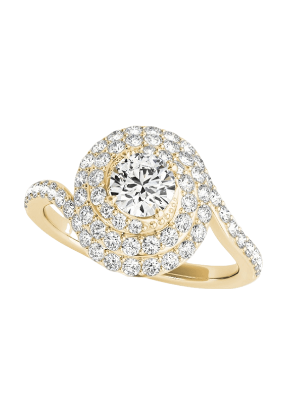 ENGAGEMENT RINGS HALO ROUND