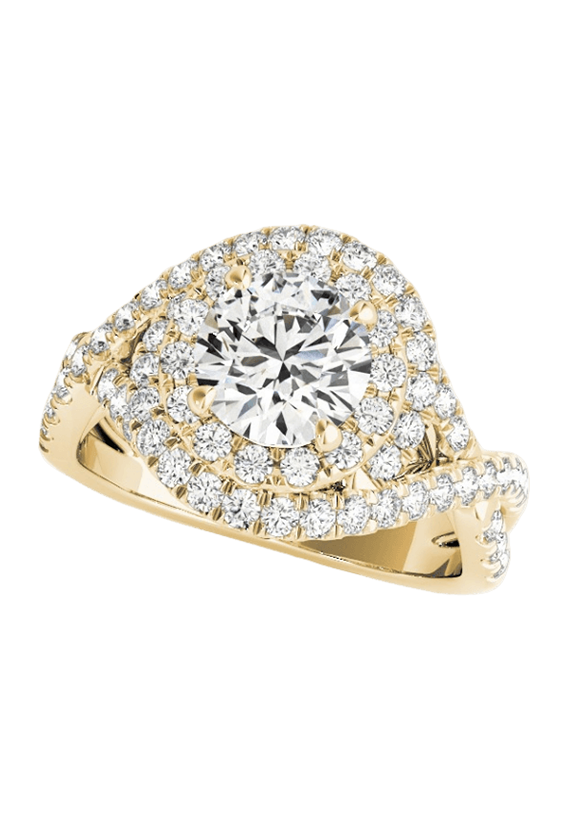 ENGAGEMENT RINGS HALO ROUND
