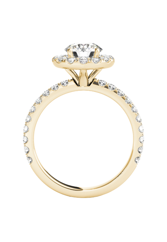 ENGAGEMENT RINGS HALO ROUND