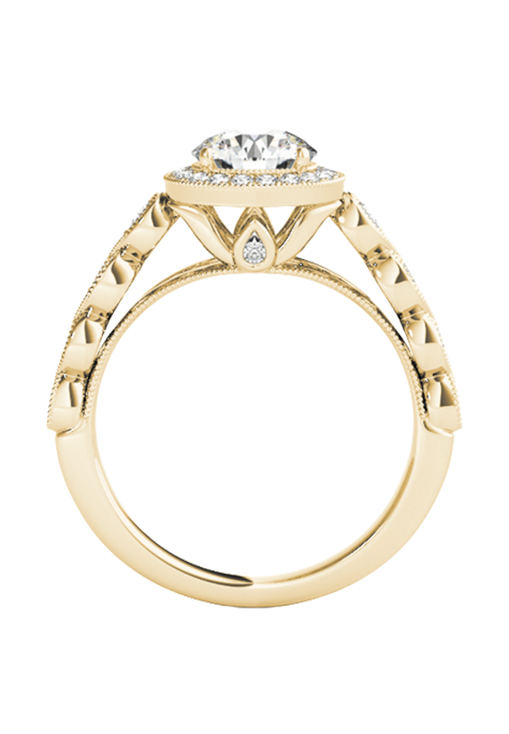 ENGAGEMENT RINGS HALO ROUND