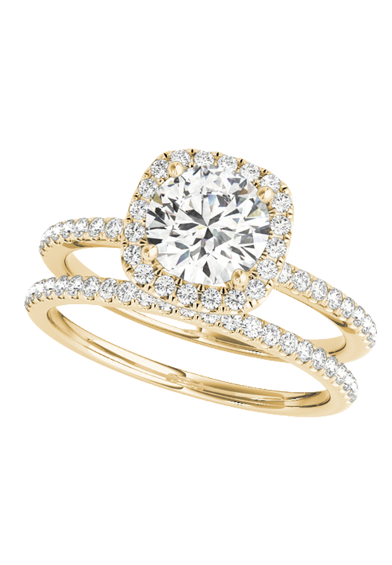 ENGAGEMENT RINGS HALO ROUND