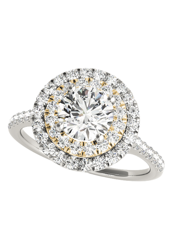 ENGAGEMENT RINGS HALO ROUND
