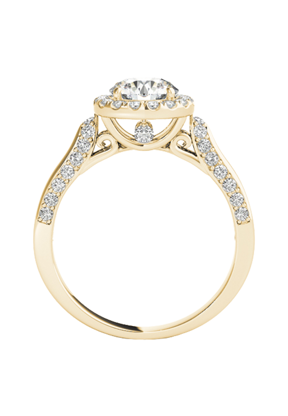 ENGAGEMENT RINGS HALO ROUND