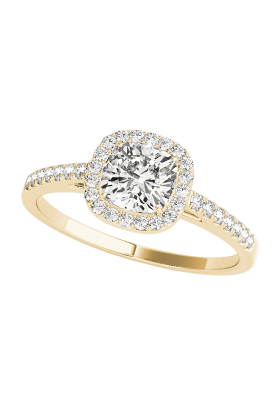 ENGAGEMENT RINGS HALO SQUARE & CUSHION
