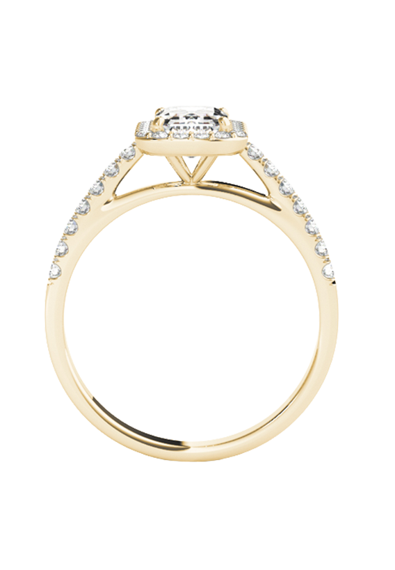 ENGAGEMENT RINGS HALO EMERALD