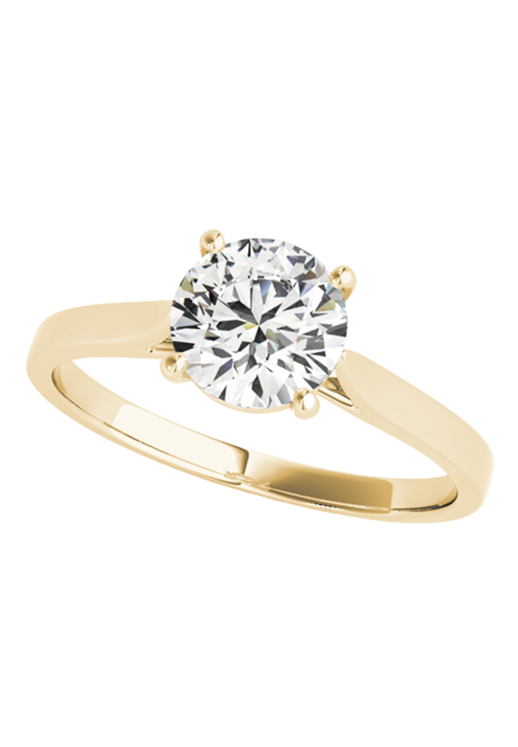 ROUND SOLITAIRE ENGAGEMENT RING