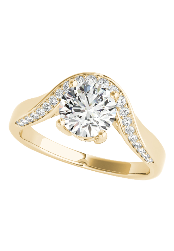 ENGAGEMENT RINGS EURO SHANK