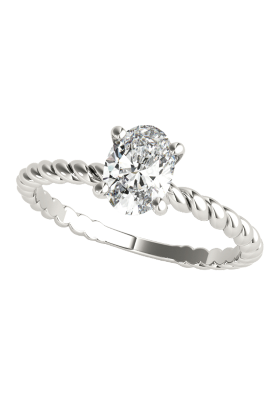 TWISTED SHANK OVAL CENTER