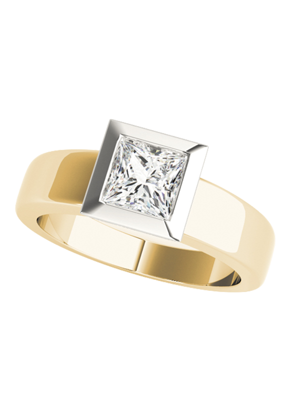 ENGAGEMENT RINGS SOLITAIRES PRINCESS