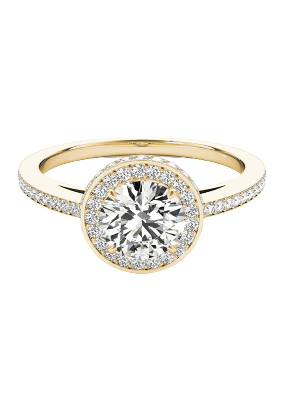 ENGAGEMENT RINGS HALO ROUND