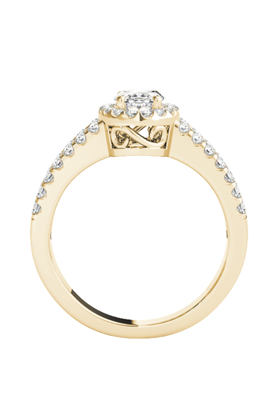 ENGAGEMENT RINGS HALO OVAL