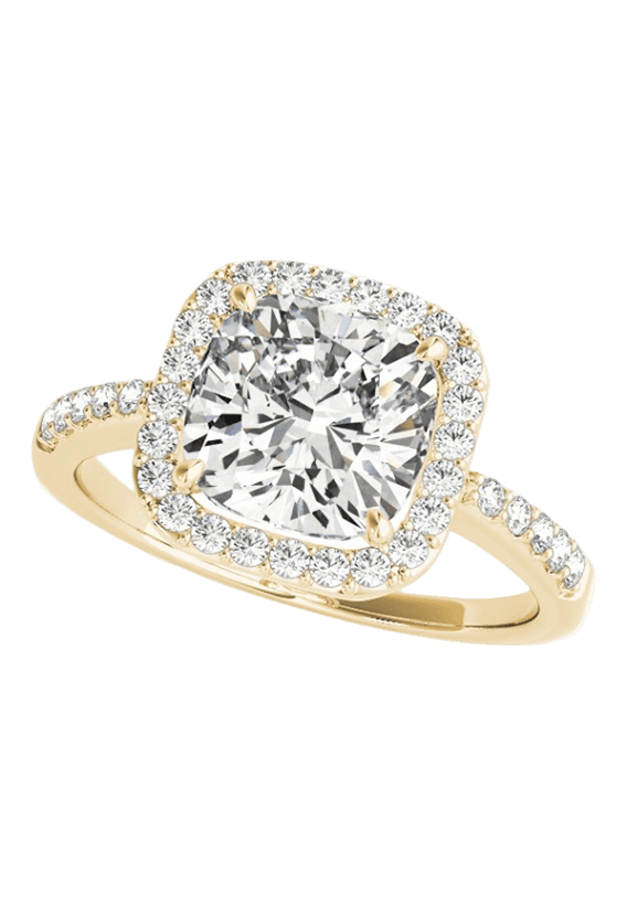 ENGAGEMENT RINGS HALO SQUARE & CUSHION