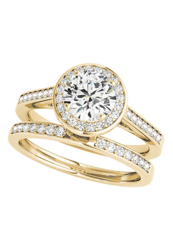 ENGAGEMENT RINGS HALO ROUND
