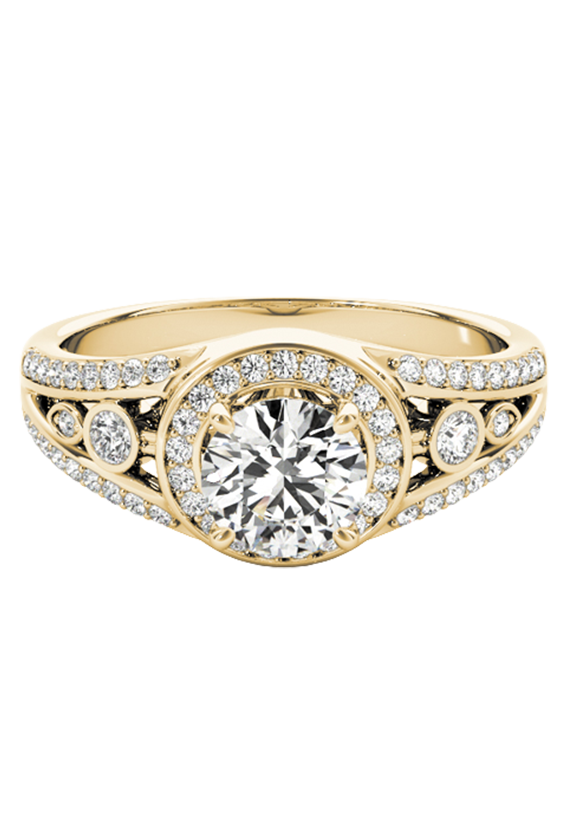 ENGAGEMENT RINGS HALO ROUND