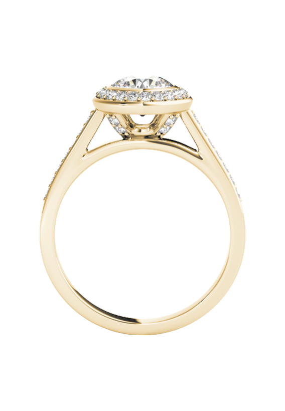ENGAGEMENT RINGS HALO ROUND