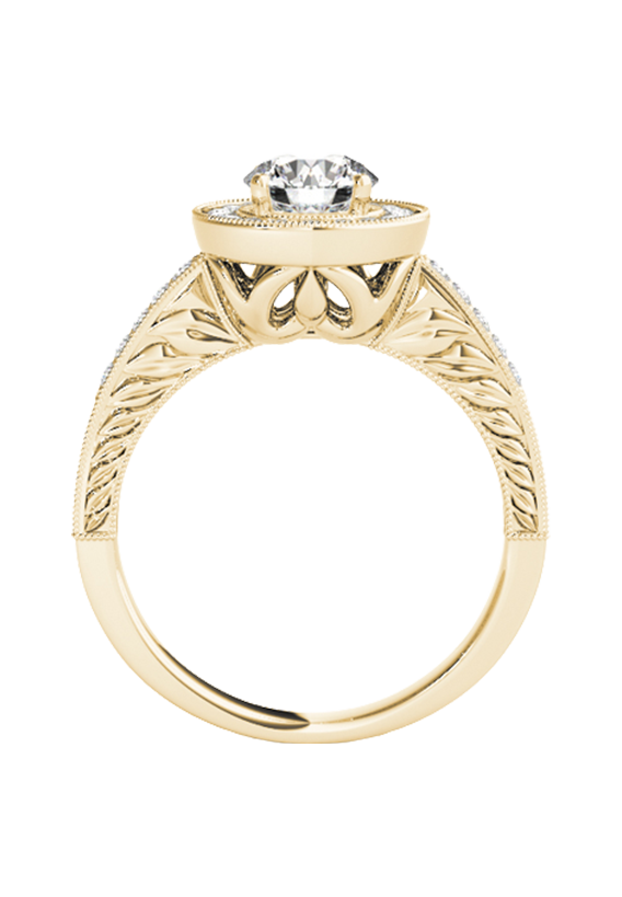 ENGAGEMENT RINGS HALO ROUND