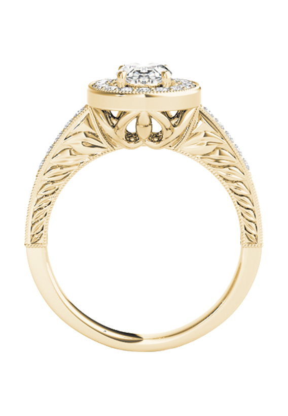 ENGAGEMENT RINGS HALO OVAL