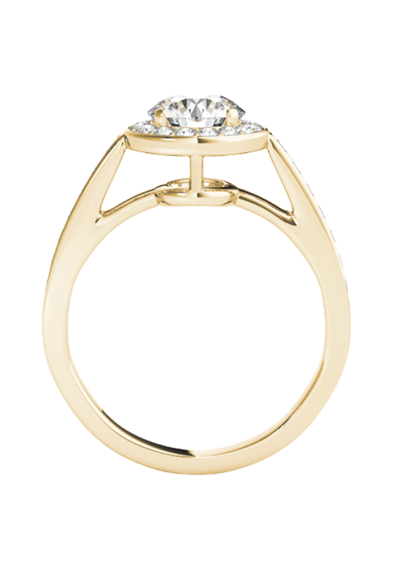 ENGAGEMENT RINGS HALO ROUND