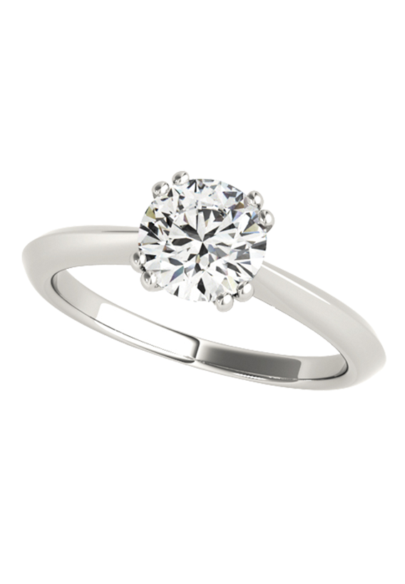 ROUND SOLITAIRE ENGAGEMENT RING